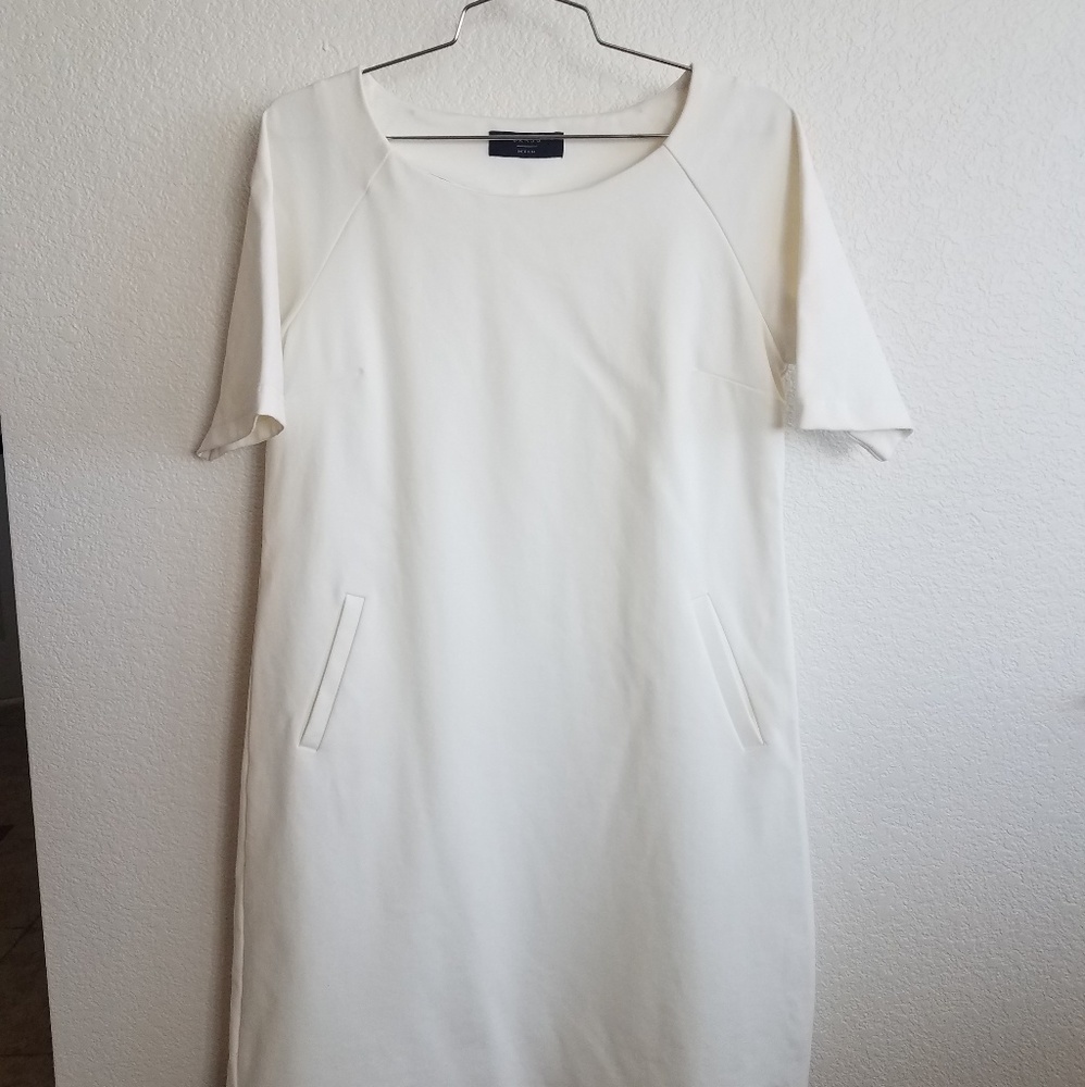 Brass Clothing White A-line dress